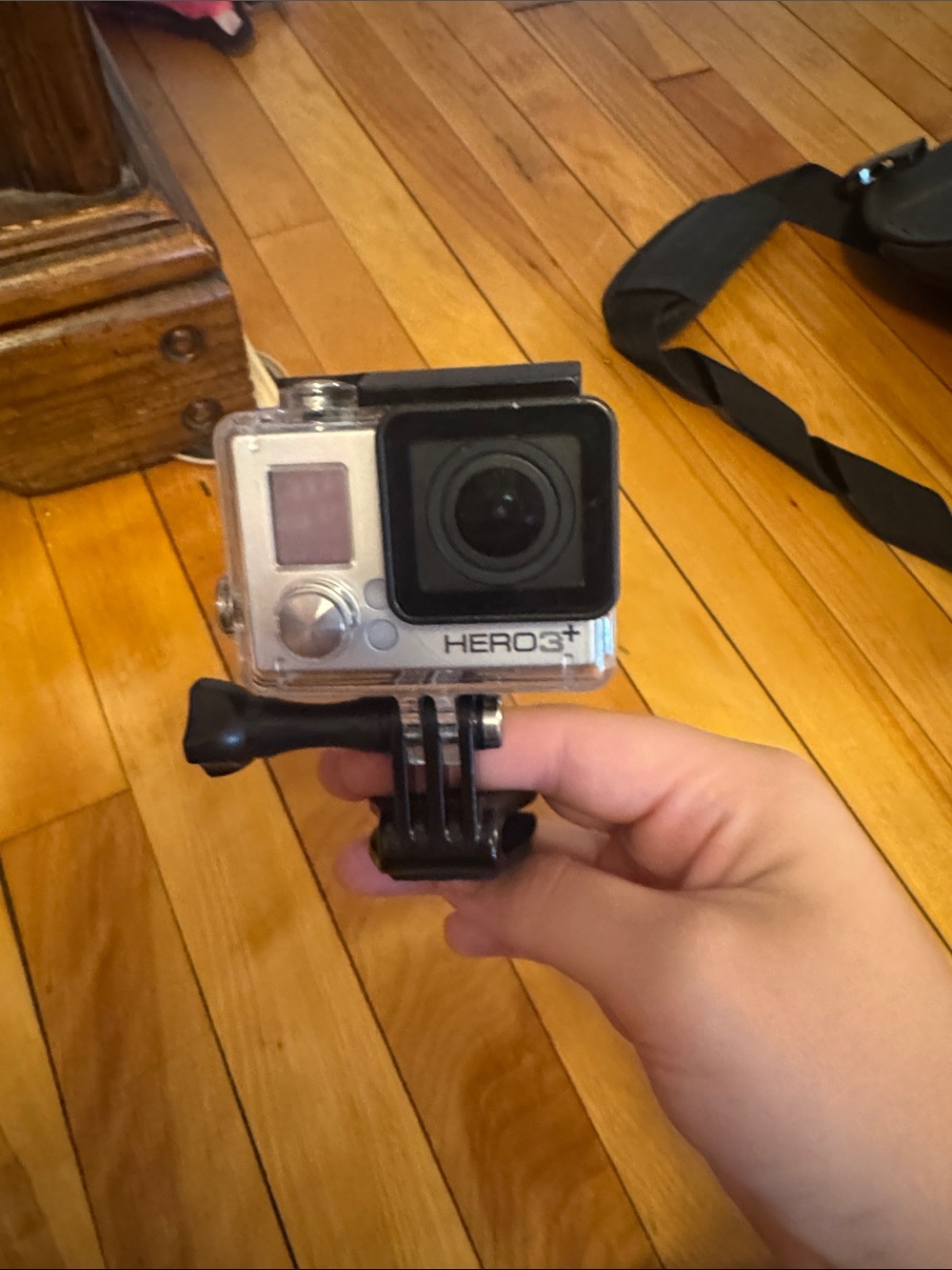 GoPro HERO3+ Silver/Black Action Camera with Mount
